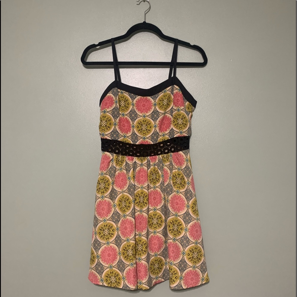 Patterned Summer Mini Dress